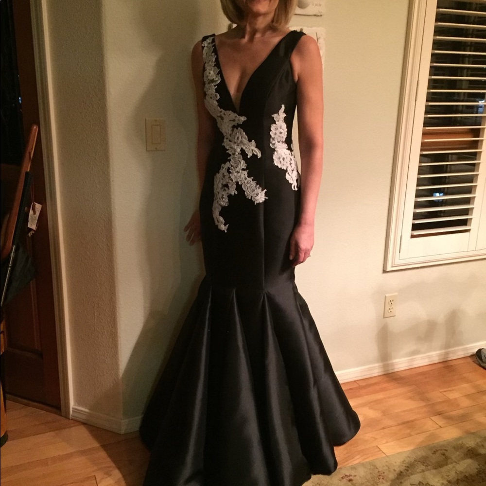 Beautiful Mother of the Bride dress.